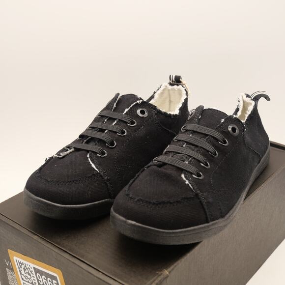 Vionic Shoes - NEW Vionic Women's 6.5 Pismo Shoes Black Denim Slip On Orthotic Arch Support